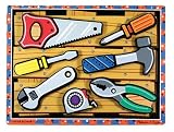 Melissa and Doug Tools Wooden Chunky Puzzle
