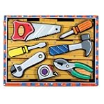 Melissa & Doug Tools Wooden Chunky Puzzle