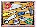 Melissa and Doug Tools Wooden Chunky Puzzle Image