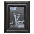 Distressed Wood Frame - Black (5x7")