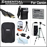 Essential Accessories Kit For Canon PowerShot ELPH 310 HS Digital Camera In ....