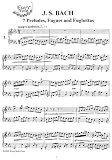 Bach J.S. 7 Preludes, Fugues and Fughettas: Instantly download and print sheet music