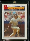 1990 Topps Kmart Superstars Glossy Baseball Card of Tony Gwynn - San Diego Padres - Mint Condition - Shipped In Protective ScrewDown Display Case!