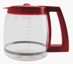 Cuisinart DGB-500RRC Coffeemaker/Urn 12 Cup Carafe, Red