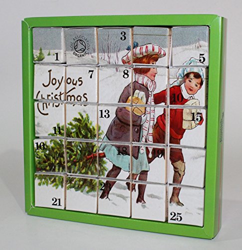 Organic Advent Calendar Joyous Xmas 25 Silken Pyramids/13 Flavours