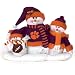 Clemson Tigers Tabletop Snow Family 16.5x12