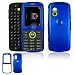 Dark Blue Solid Snap-On Cover Hard Case Cell Phone Protector for Samsung Gravity SGH-T459