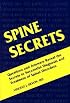 Spine Secrets