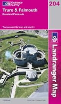 Landranger Map 204 Truro and Falmouth, Roseland Peninsula