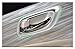 Kust LSK38417w Car Interior Door Handle Knob Cover Molding Trims(Pack of 1 Piece ABS Plating Trims Fit for Installed Size)