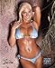 Torrie Wilson Wet in Blue Bikini WWE 8x10 Photo