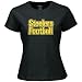 Reebok Pittsburgh Steelers Black Ladies Wordplay T-shirt
