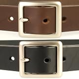 Mens Quality Leather Belt Made in UK - 1 3/8 " Wide (35mm)
