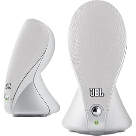 Click here to buy JBL Duet PC Speakers (2-SpeakerS, Aluminum) by Harman.