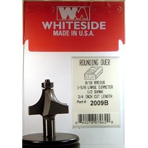 Whiteside - WS2009B - 9 16 Roundover w  Ball Bearing Guide by Whiteside