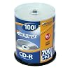 Memorex M00286 CD-R Rohling 700 MB / 80 Minuten in Cakebox (100 St�ck) 52x Speed