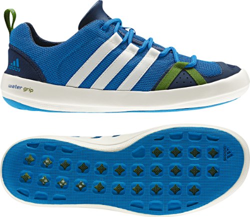 Adidas Outdoor Boat CC Lace Water Shoe - Men's Sharp Blue/Lone Blue/Spray, 11.5