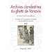 Archives clandestines du ghetto de Varsovie : Tome 2, Les enfants et l'enseignement clandestin dans le ghetto de Varsovie