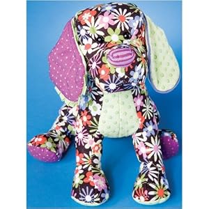 Brown Floral Large Quilti Dog