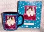 Keith Kimberlin Tabby Kitten in Jewelry Box Christmas Mug