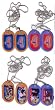 Lowell Spinners Collector Trading Tags