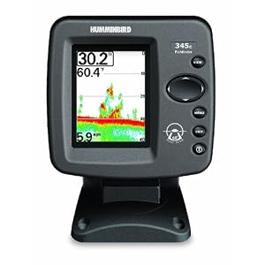 Humminbird 345C 3.5-Inch Waterproof Fishfinder and Dual-Beam Transducer by Humminbird
