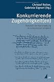 Produkt-Bild: Konkurrierende Zugeh&ouml;rigkeit(en): Praktiken der Namengebung im europ&auml;ischen Vergleich