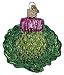 Old World Christmas Scottish Thistle Glass Ornament