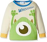 DISNEY・BABY ポケットTシャツ モンスター 90㎝ グリン ミニ裏毛 Y5600