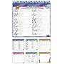 Board Dudes Wire Bound Dry Erase Activity Book - Cursive and Math/Time (11210UA-4)