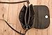 Dwellbee Small Leather Crossbody Bag, Black, One Size