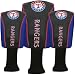 Search : Texas Rangers Black Three-Pack Golf Club Headcovers