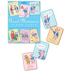 Eeboo Good Manners Flash Cards