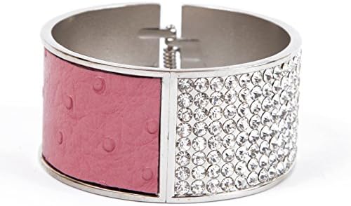 Ostrich leather bangle