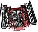 JTC 両開き 工具箱 76PCS 工具セット ハンドツール JTCB076