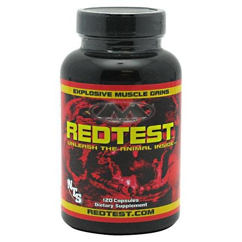 Muscleology Redtest Capsules, 0.31 Pounds