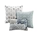 INK+IVY Mira 200TC Comforter Set, King, Blue, King/Cal King(104