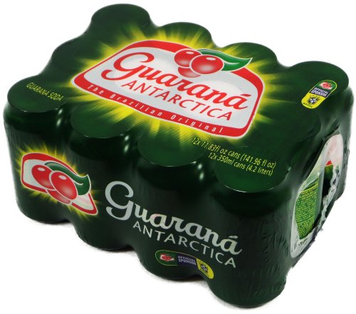 Guarana Soft Drink - Refrigerante Guaraná - Antárctica - 11.83FL. - 12 ct