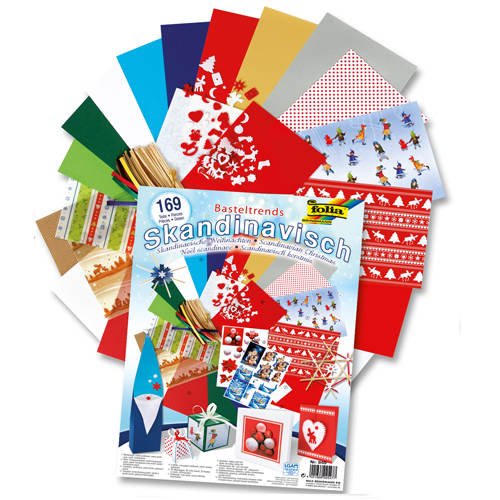 Bringmann Folia 949 - Basteltrends "Weihnachten skandinavisch" 169-teilig