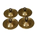 Finger Cymbals, Cast, Engraved, 5.5cm