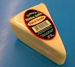 Dutch Gouda Cheese - Mild (8 oz) by Eichtens Cheese