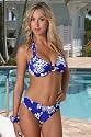 Women's Swimsuit Separate by Blue Sky Swimwear Pineapple Retro; Extra Full Bottom: Bathing Suit Bottom Only