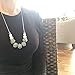 Baby Teething Necklace for Mom, Silicone Teething Necklace, BPA Free (Gray/Mint/White)