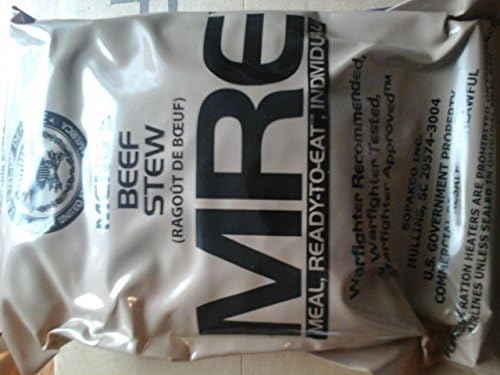Genuine Military Mre Beef Stew
