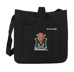 Marshall University Shoulder Bag Cute Small Marshall Herd - Official NCAA College Purse Handbags Best Unique Gift Ideas For Her Ladies Women Girls Students Graduation Alumni or Fans