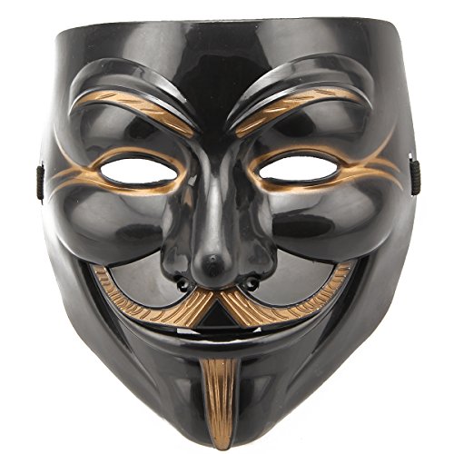 V for Vendetta Mask Fawkes Face Mask V2 Plastic Version