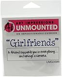 Art Impressions A Friend Supports Rubber Stamp