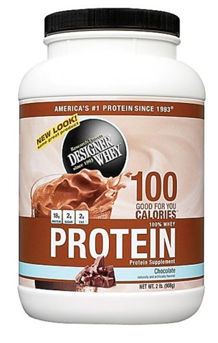 Designer Whey - Designer Whey Chocolate, 2 lb powder