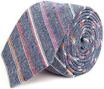 Mosaic Menswear Pastel Stripe Neck Ties