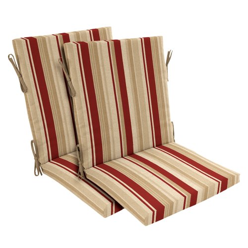 red striped patio cushion red striped patio cushion